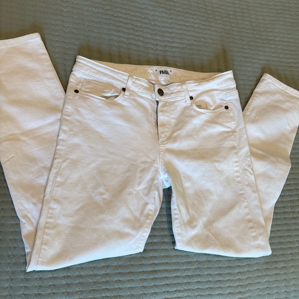 Women’s Paige White Jeans Size 30
